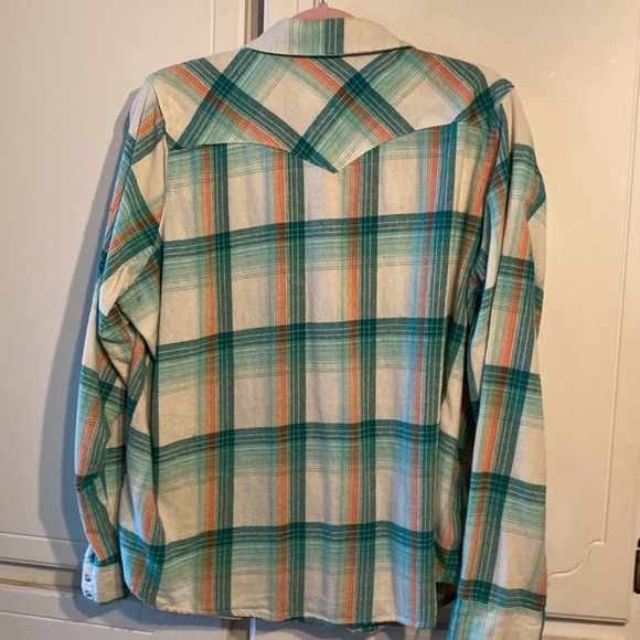 Vintage wrangler flannel - Picture 6 of 7